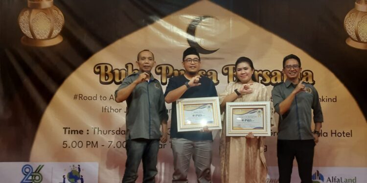 Kolaborasi dengan Alfaland Group dan Omega Hotel Management, Pokja PWI Kota Bandung Gelar Buka Puasa Bersama