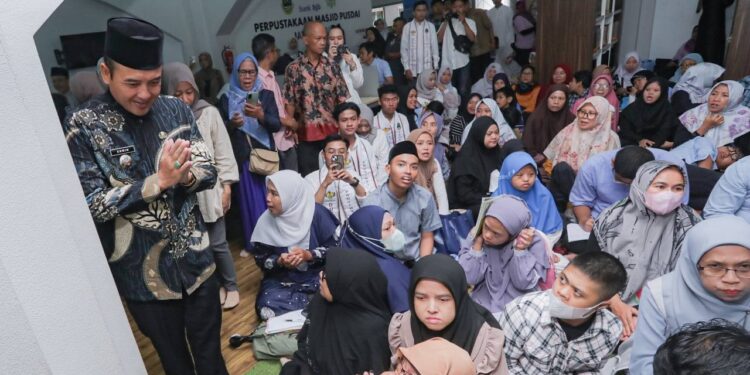 Luar Biasa, 100 Anak-anak Disabilitas Ikuti Pesantren Kilat dan Itikaf