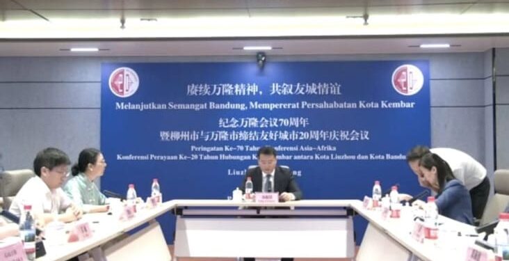 Dua Dekade Sister City, Kota Bandung dan Kota Liuzhou Perkuat Kerja Sama