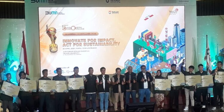 Apresiasi Para Inovator Muda, Kolaborasi Telkom Indonesia-Telkom University Gelar Anugerah Innovillage 2024