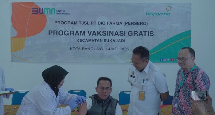 ISPA Meningkat, Bio Farma Lakukan Vaksin Gratis
