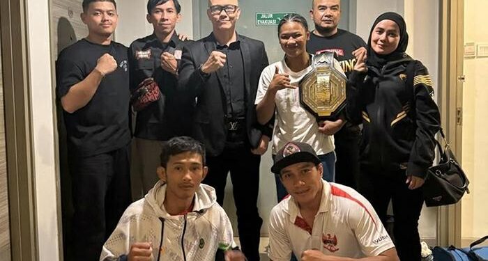 Atlet BFC Raih Sabuk Juara Nasional MMA Wanita One Pride, Edwin Senjaya Ucap Rasa Syukurnya