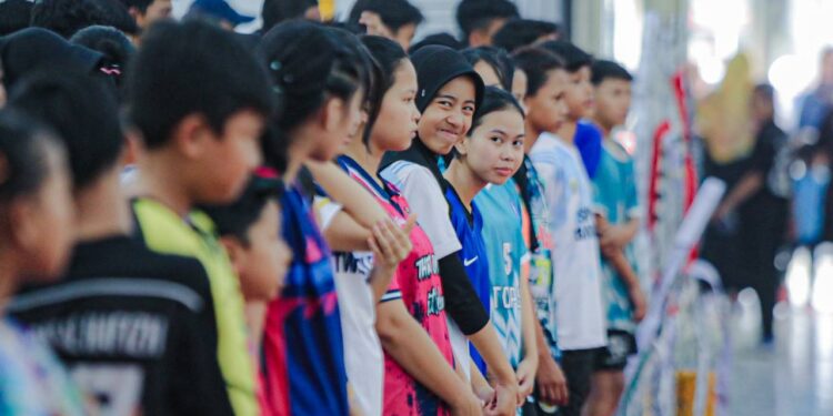 Kejuaraan Sepak Takraw Kadet-Junior Diikuti Ratusan Pelajar