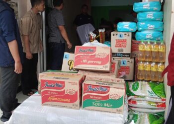 Peduli Bencana Sukaresik YBM BRILian Serahkan Bantuan