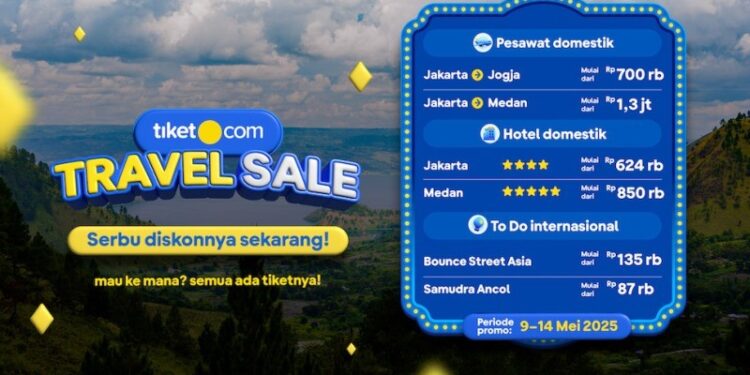 Mau Liburan Cek Dulu Promo Long Weekend tiket.com Travel Sale