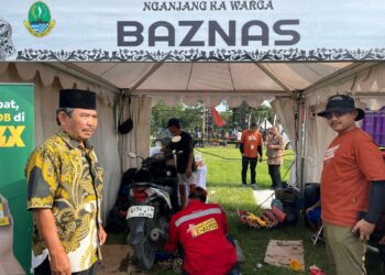 Dekatkan Layanan Zakat ke Rakyat, BAZNAS Jabar Hadirkan Servis Motor Gratis hingga Charity Store di Karawang