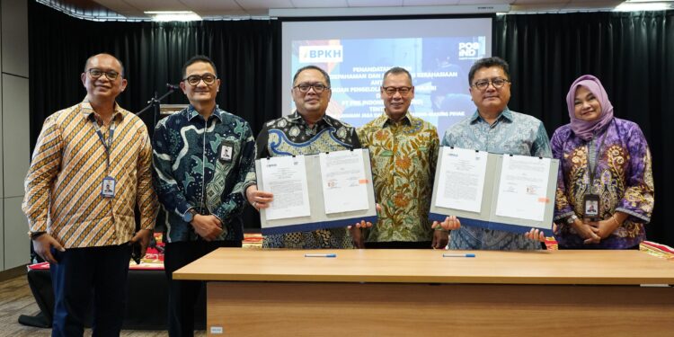 Perkuat Layanan Logistik Haji dan Umroh, PosIND dan BPKH Lakukan MoU