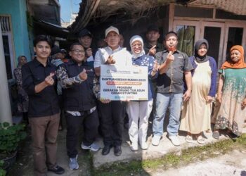 Rumah Keluarga Beresiko Stunting Tanpa Jamban Itupun di Rehap