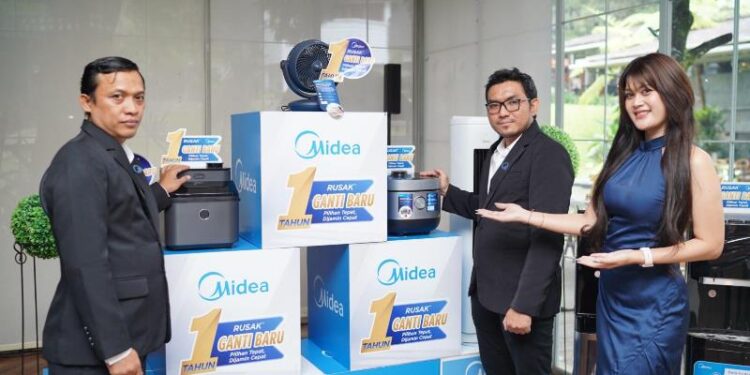 Midea 365 Luncurkan Kampanye Rusak Ganti Baru Tanpa Ribet