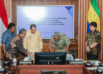 Pemkot Bandung dan Pemkab Fakfak Jalin Kerja Sama lewat Aplikasi Simonel