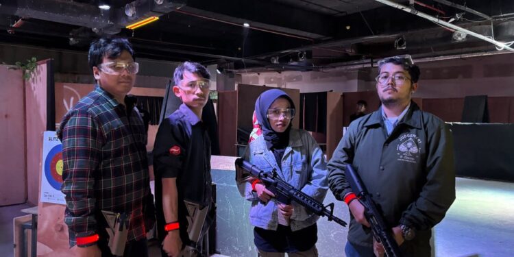 Blitz Arena: Wahana Pertempuran Pertama di Bandung, Cocok untuk Mengisi Libur Sekolah