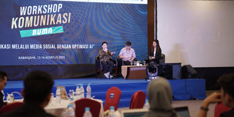 Gelar Workshop, Kementerian BUMN Perkuat Peran Komunikasi Korporasi dengan AI