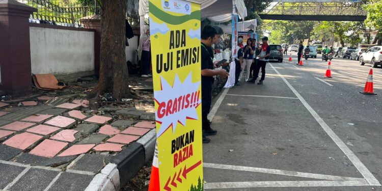 DLH Kota Bandung Gelar Uji Emisi Gratis