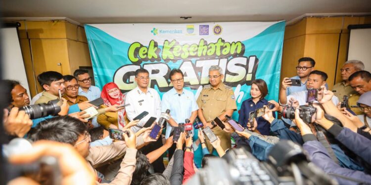 Program Cek Kesehatan Gratis Dimulai di Bandung, Menkes: Deteksi Dini Jadi Kunci Anak Sehat