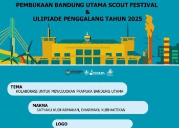 Kwarcab Pramuka Kota Bandung Gelar Perayaan HUT ke-64