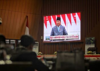 Dengarkan Pidato Presiden, Forkopimda Bandung Dukung Kemerdekaan Palestina