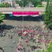 Dari Simpang Lima hingga Dago Cikapayang, Bandung Menyatu dalam 3 Menit untuk Indonesia