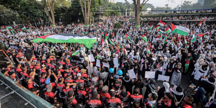 Dari Kota Bandung, Semangat Bela Palestina Menggema
