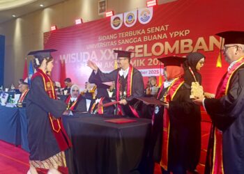 921 Lulusan Ikuti Wisuda USB YPKP Ke-XXII Gelombang II TA 2024-2025