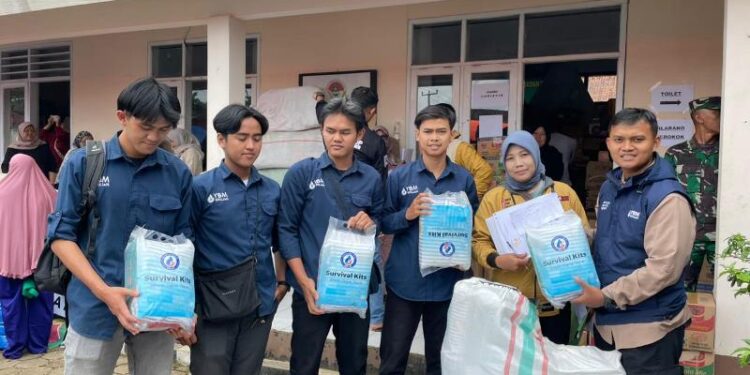 YBM BRILiaN Bantu Logistik dan Puluhan Paket Surkit untuk Peyintas di Cisarua KBB