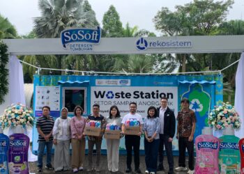 SoSoft dan Rekosistem Resmikan Waste Station, Dorong Aksi Nyata Daur Ulang Plastik