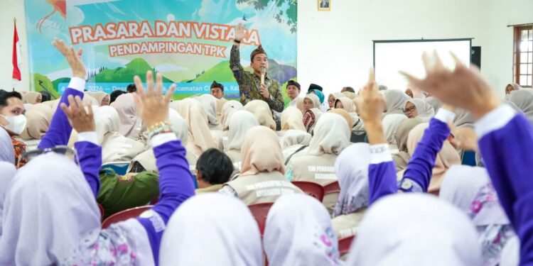 Pastikan MBG 3B Berjalan Lancar, Wihaji Temui Ratusan TPK di Cianjur