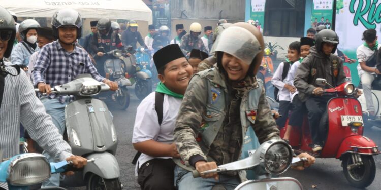 Kolaborasi dengan Bank BJB, BAZNAS Jabar Berbagi Kebahagiaan Bersama Anak Yatim