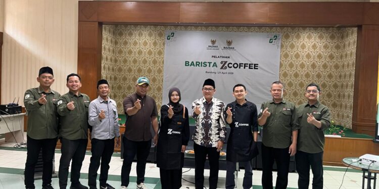 BAZNAS Selenggarakan Pelatihan Barista, Libatkan 26 Peserta Mahasiswa