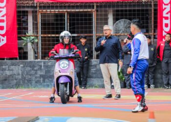 SMAN 22 Kota Bandung Didorong Jadi Pelopor Pelajar Tertib Berkendara