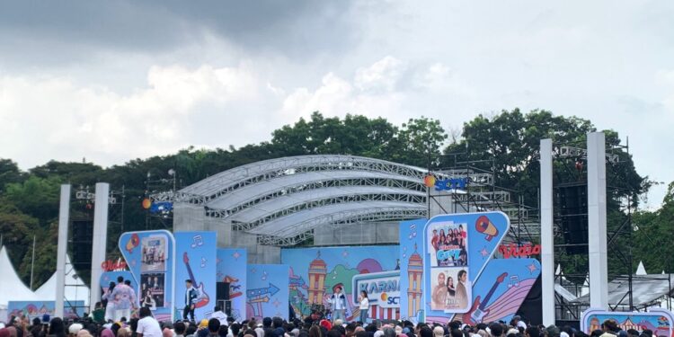 Hujan Tak Surutkan Semangat, Karnaval SCTV 2026 Bandung Tetap Membara