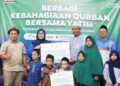 Momentum Idul Adha dan Persib Juara, Baznas Jabar Salurkan Bantuan Bagi Anak Yatim