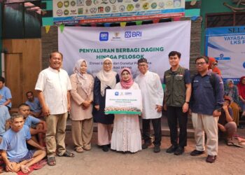BAZNAS Jabar Salurkan Bantuan 3 Ekor Domba Bagi Para Penerima Manfaat di Cianjur